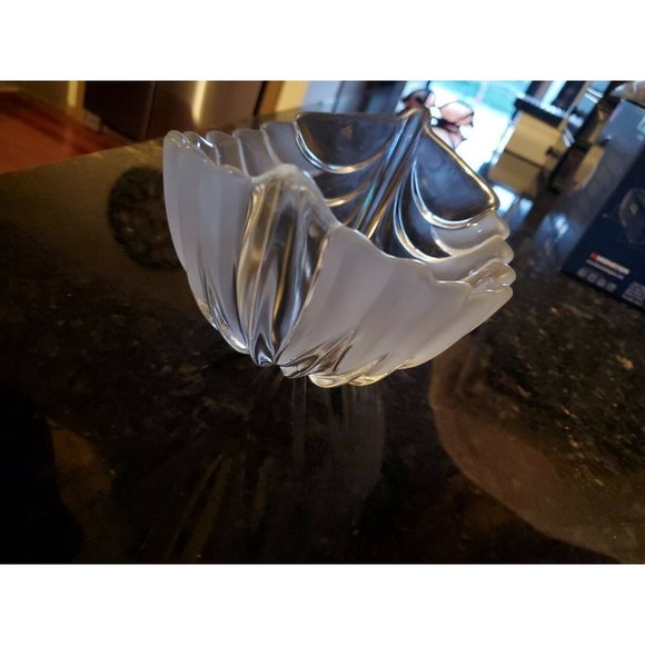 Walther Glas Barca Satiniert Frosted Fruit Bowl - Picture 2 of 7